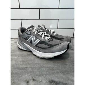 New Balance 990v6 Grey Suede Mesh Runner Sneakers Women Size US 9.5 AA Narrow